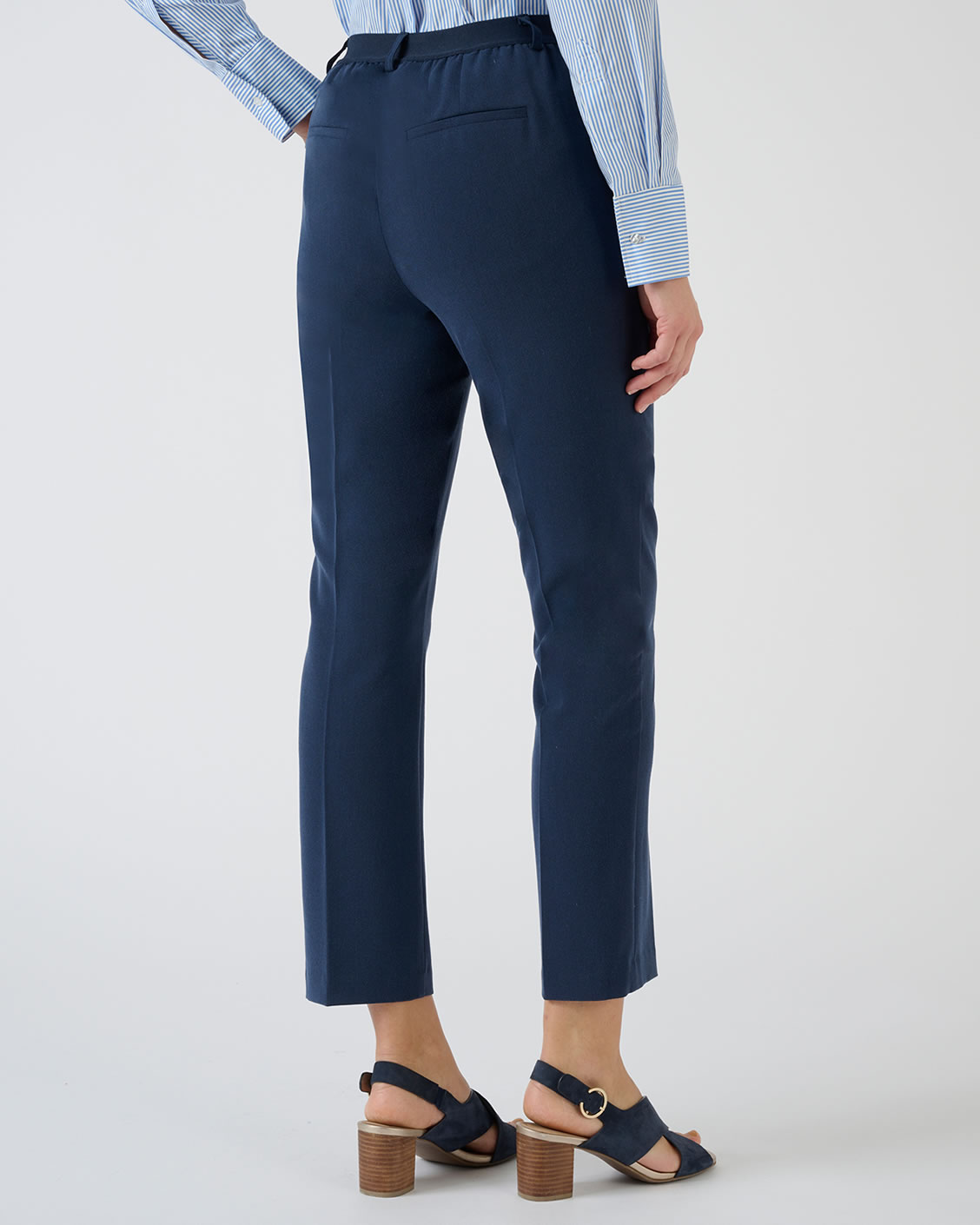 7/8-broek pull-on bi-stretch