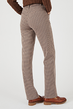 Broek tricot Milano jacquard