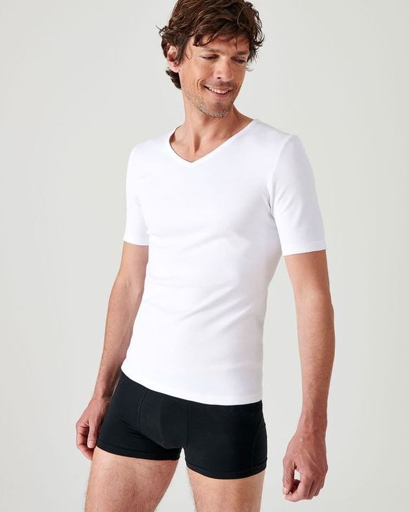 T-shirt manches longues thermolactyl degré 3 blanc Damart